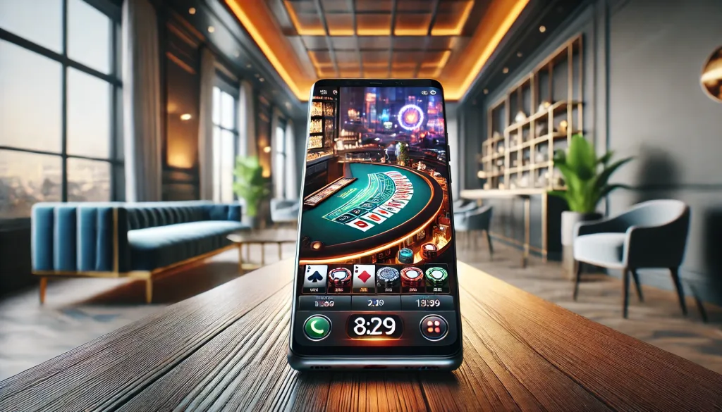 Mobile casino gaming