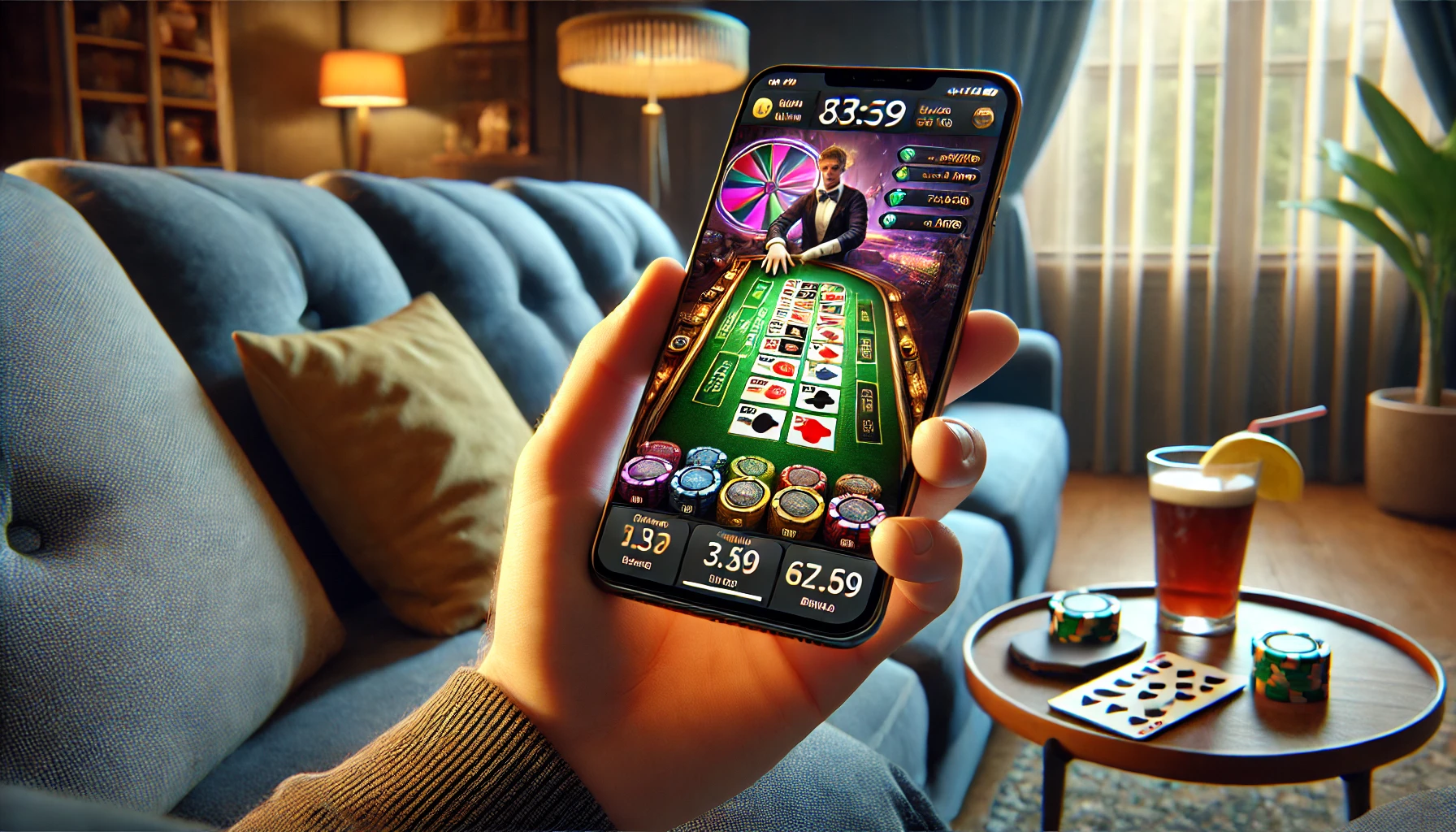 Mobile casino gaming