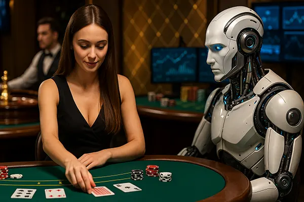 Poker homme vs robot