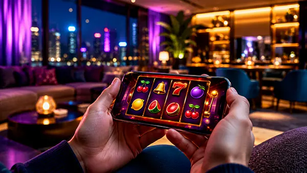 Mobile gambling app