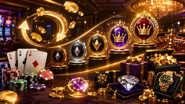 Casino reward levels