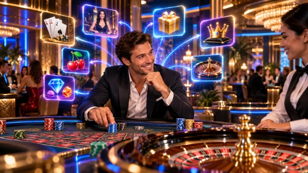 Interface de casino personnalisée